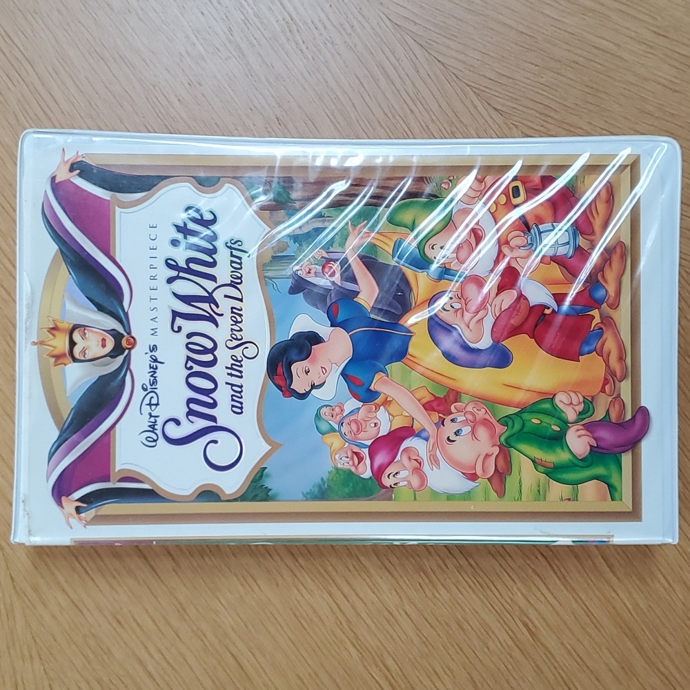 Snow White and the Seven Dwarfs VHS tape